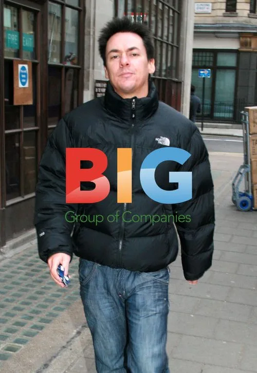 Comedy' Dave spotted at Radio One studios