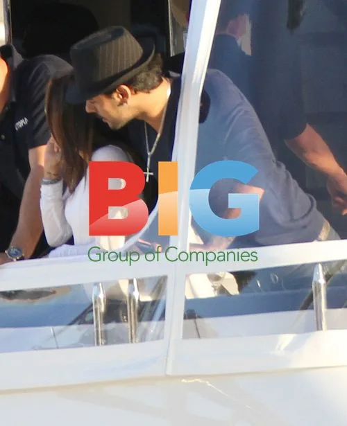 Eva Longoria and Eduardo Cruz on Yacht