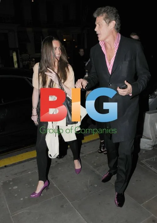 Hasselhoff Chats with Kate Middleton Lookalike