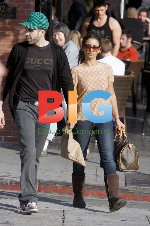 Monica Cruz Spots Puppies