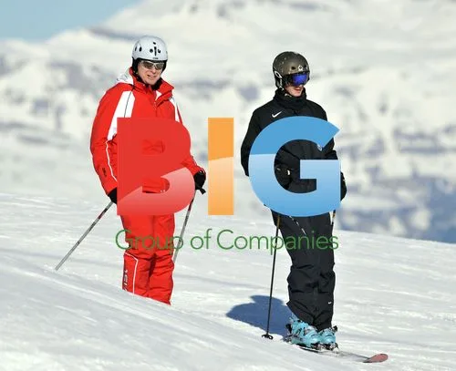 Prince Albert of Monaco's Family Ski Trip