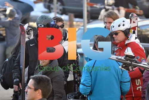 Prince Albert and Casiraghi Family Ski Weekend
