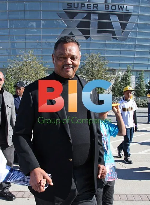 Jesse Jackson at Super Bowl XLV
