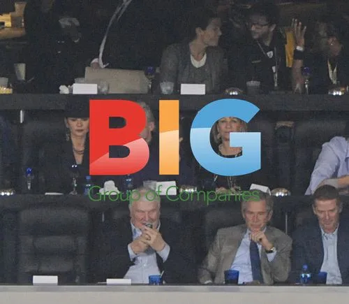 Catherine Zeta-Jones and Michael Douglas at Super Bowl XLV