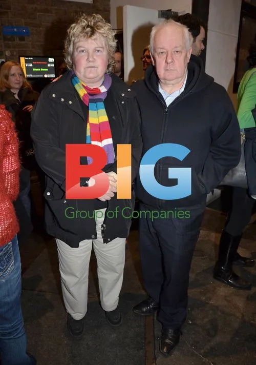 Jim Sheridan and Brenda Fricker at 'The Field' screening