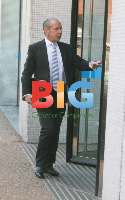 Alan Sugar at ITV Studios, London