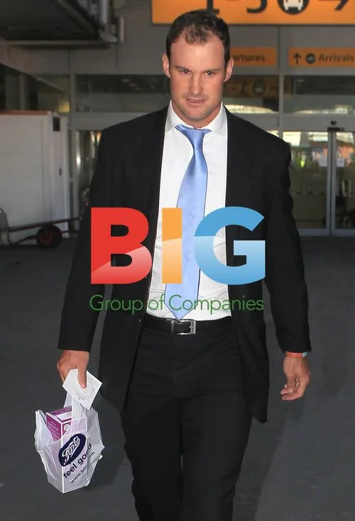 Andrew Strauss Arrives Home After Ashes Win