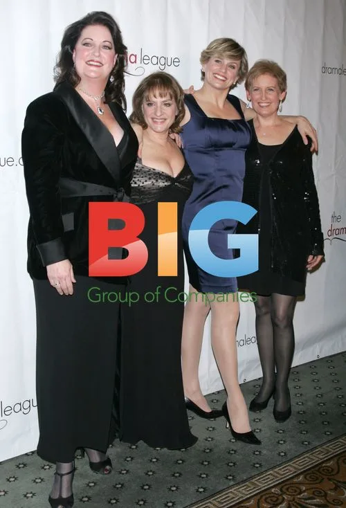 Ann Hampton Calloway, Patti LuPone, Cady Huffman and Liz Calloway at Drama League Gala