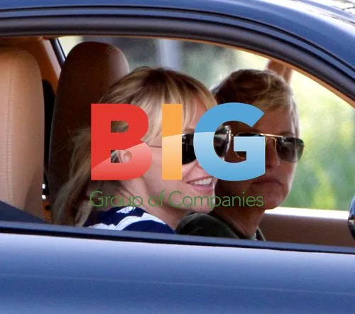 Ellen DeGeneres and Portia de Rossi Drive in LA