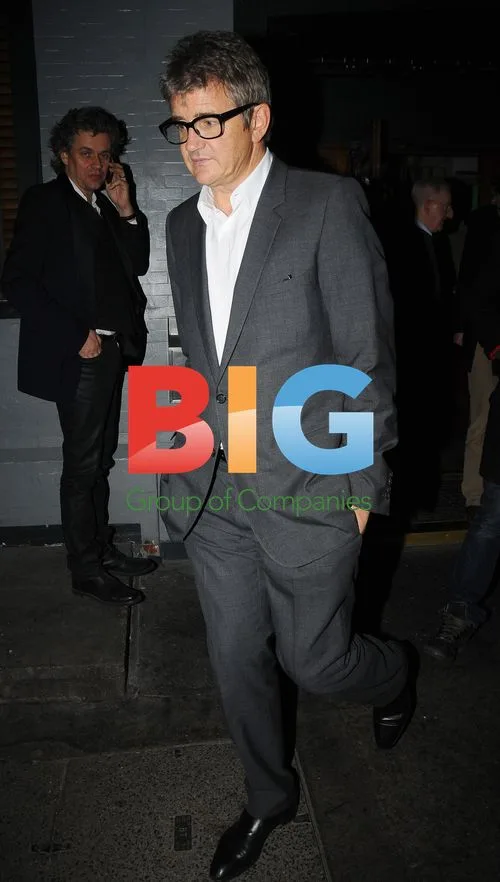 Celebrities at the Groucho Club, London