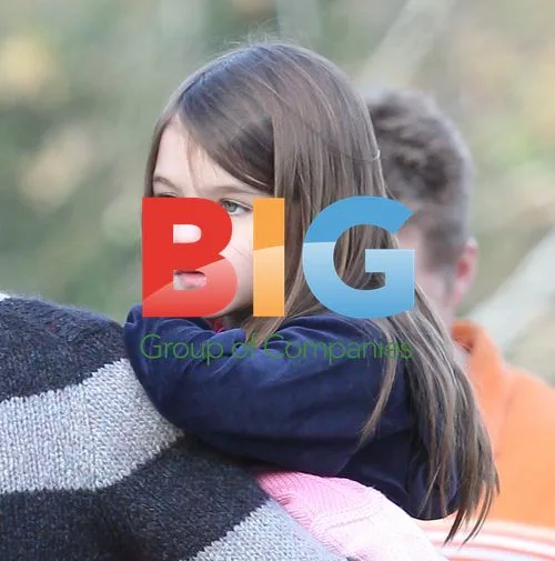 Katie Holmes and Suri at Equestrian Center