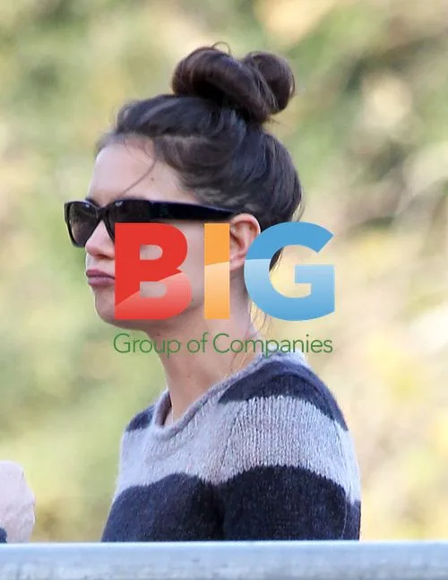 Katie Holmes and Suri Cruise at Equestrian Center