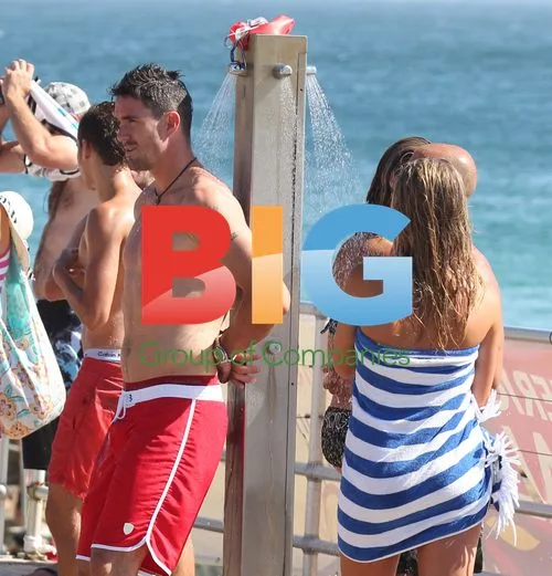 Kevin Pietersen at Bondi Beach