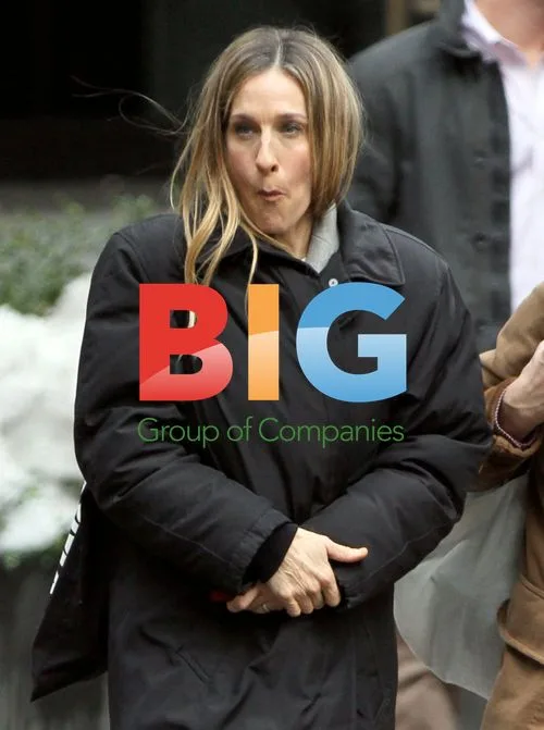 Sarah Jessica Parker on set of 'I Don't Know How She Does It'