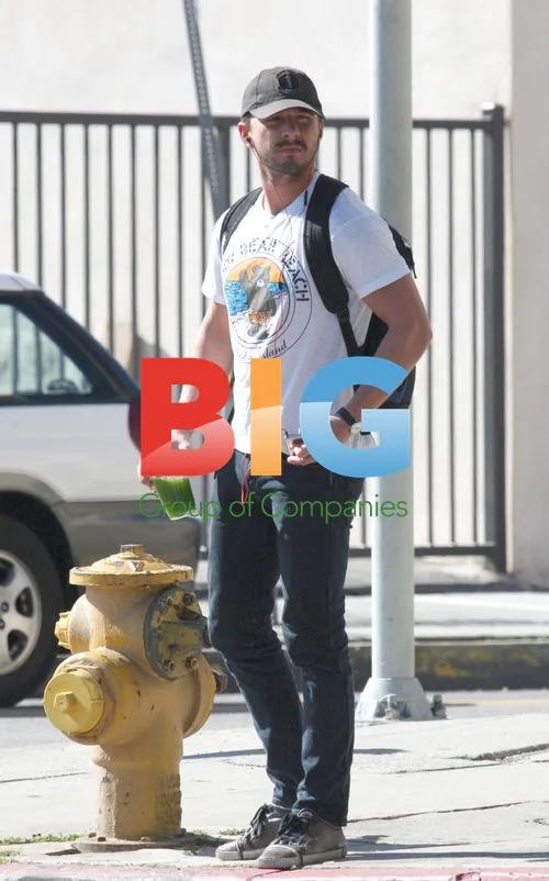 Shia LaBeouf Out in Santa Monica