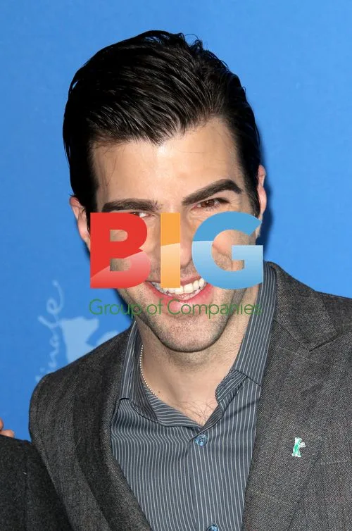 Zachary Quinto at Margin Call Photocall