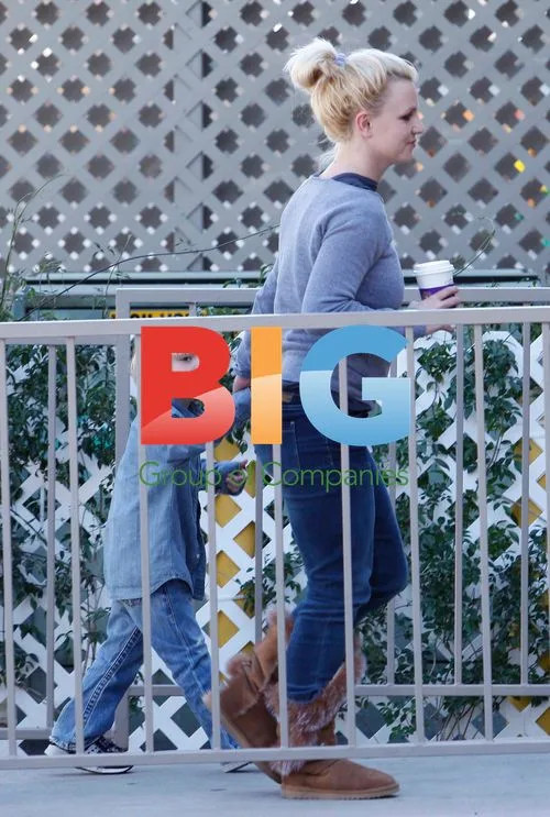 Britney Spears Takes Jayden to My Gym