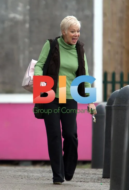 Denise Welch's Dancing on Ice Training