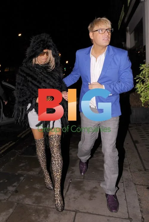 Katie Price Visits Soho Hotspots