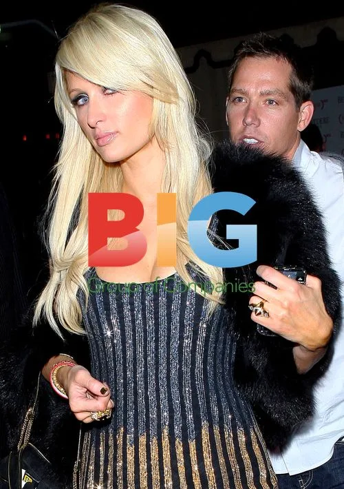 Paris Hilton and Cy Waits at Bardot Nightclub