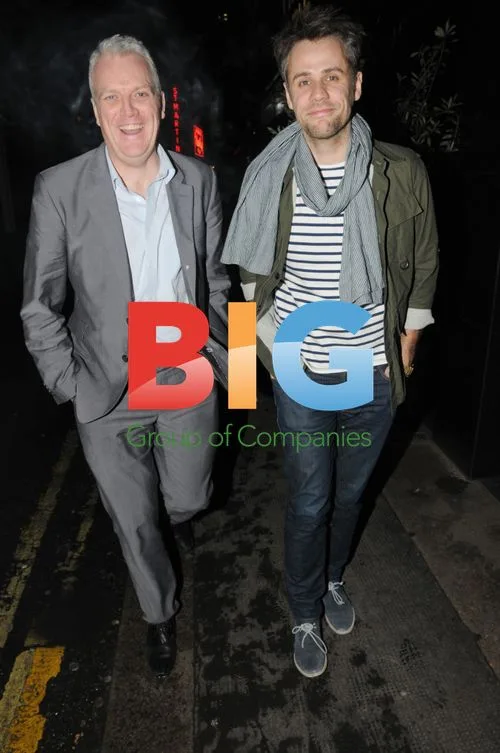 Richard Bacon at the Ivy in London