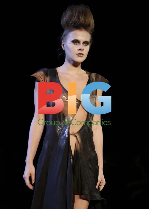 Model Walks Villionaire Runway at NYFW
