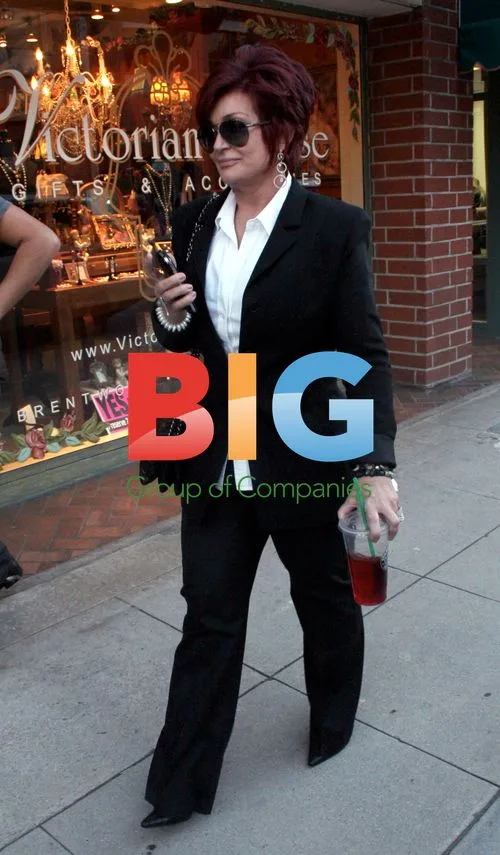 Sharon Osbourne Out in Beverly Hills