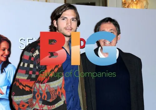 Ashton Kutcher and Ivan Reitman at 'Sex Friends' Photocall