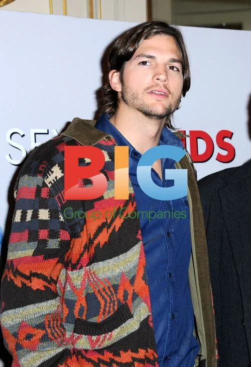 Kutcher and Reitman at 'Sex Friends' Photocall