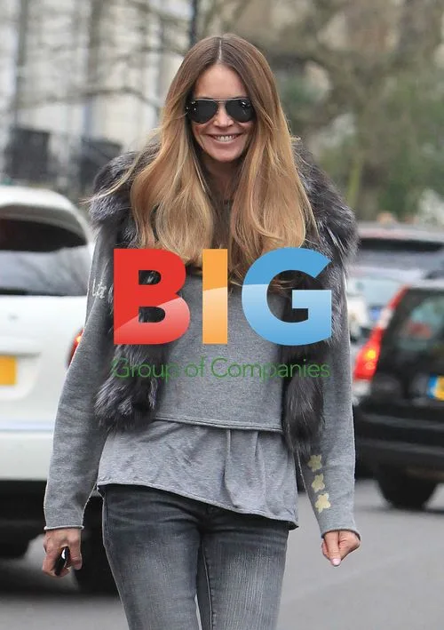 Elle Macpherson London School Run