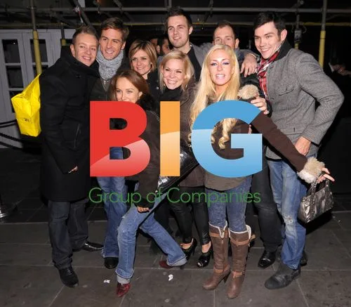 Pro skaters and celebs from Dancing On Ice 2011 at Boujis