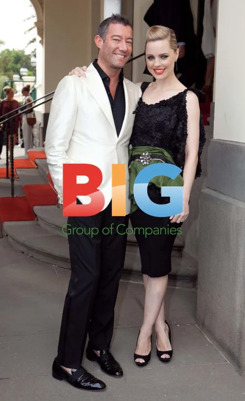 Grant Pearce and Melissa George at LMFF Launch