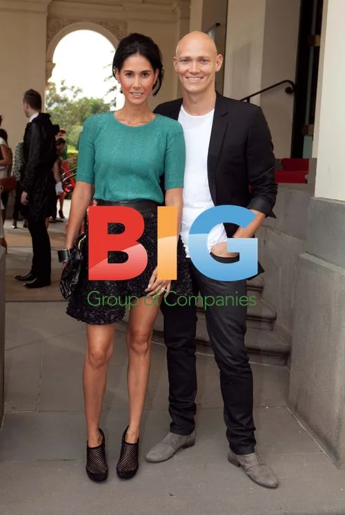 Michael and Lindy Klim at 2011 L'Oreal Melbourne Fashion Festival