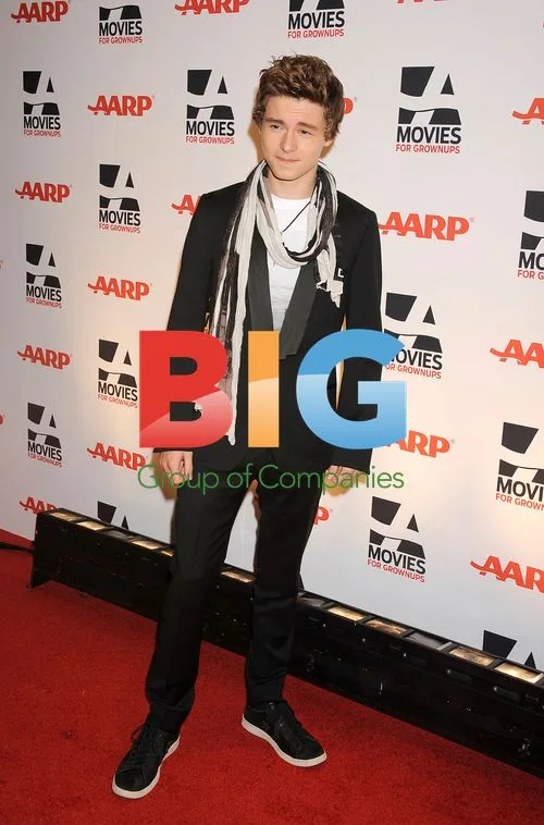 Callan McAuliffe at AARP Movies for Grownups Gala
