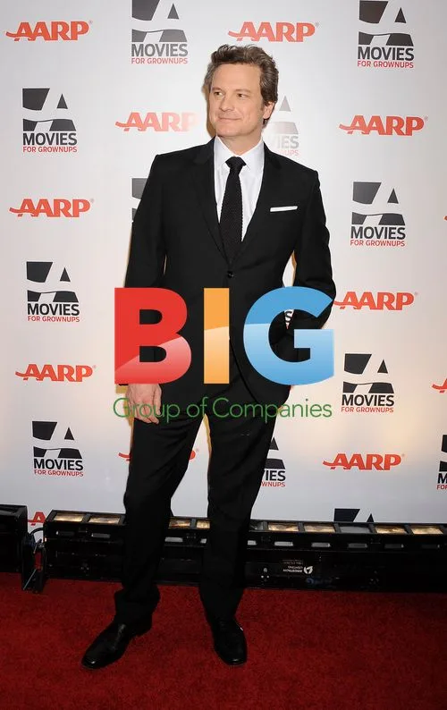Colin Firth at AARP Movies for Grownups