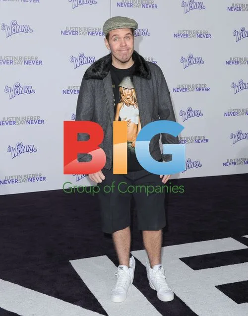 Perez Hilton at 'Never Say Never' Premiere