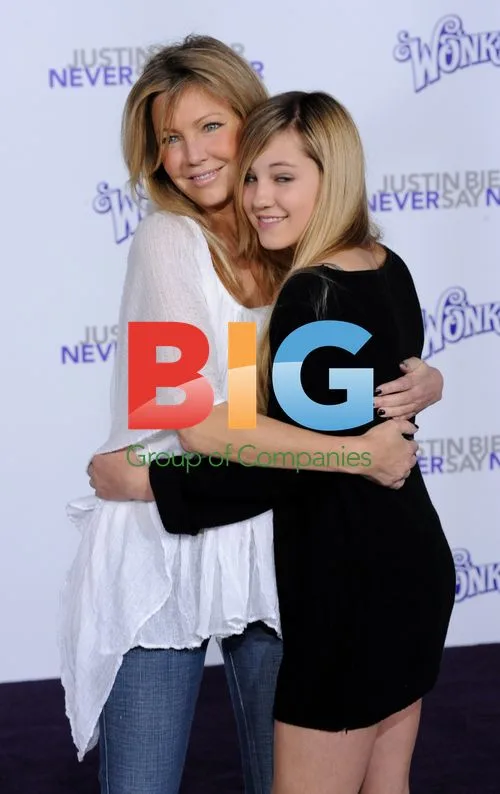 Heather Locklear and Daughter at "Justin Bieber: Never Say Never" Premiere