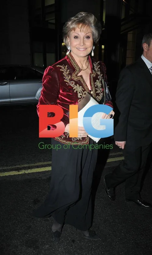 Angela Rippon at Dorchester Hotel
