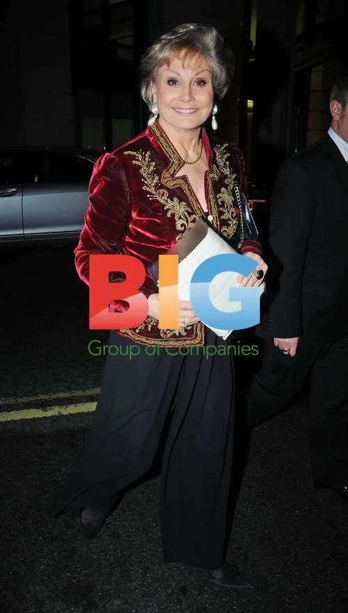 Angela Rippon at Dorchester Hotel