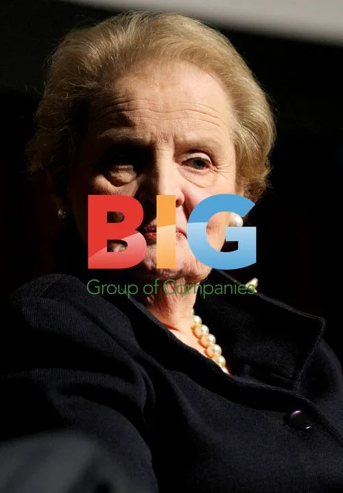 Madeleine Albright at Dayton Accords conference
