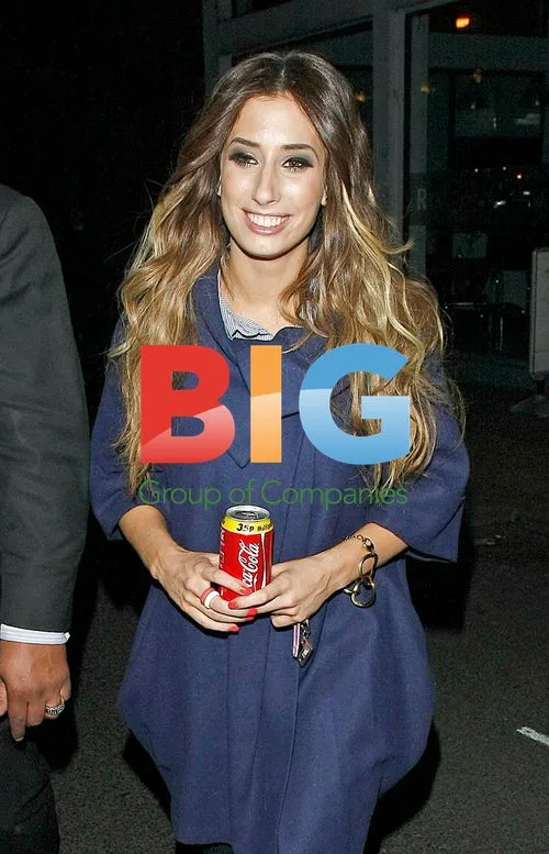 Stacey Solomon at 'Celebrity Juice' Taping