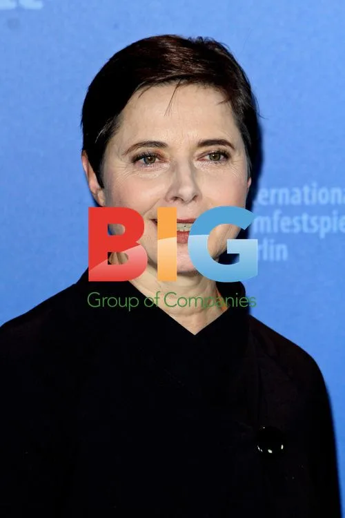Isabella Rossellini and Dieter Kosslick at Berlin Film Festival