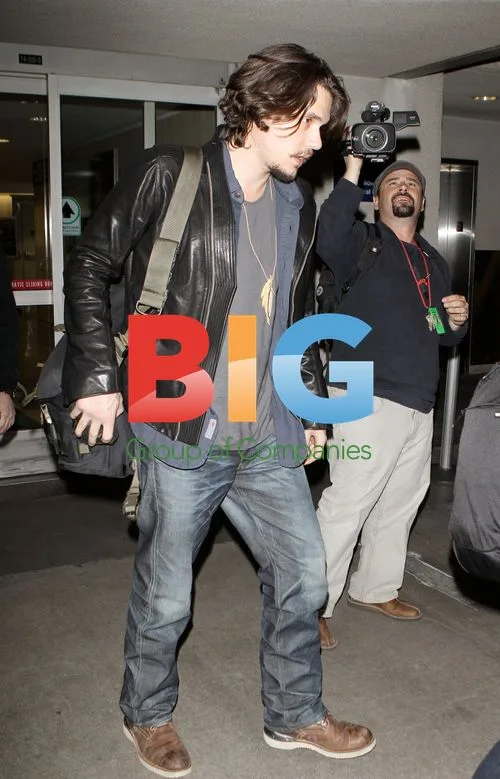 John Mayer Arrives at LAX