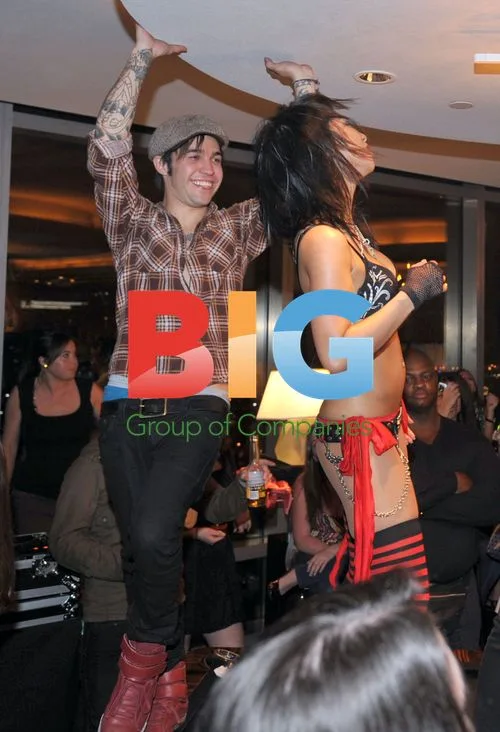 Pete Wentz Parties in Las Vegas