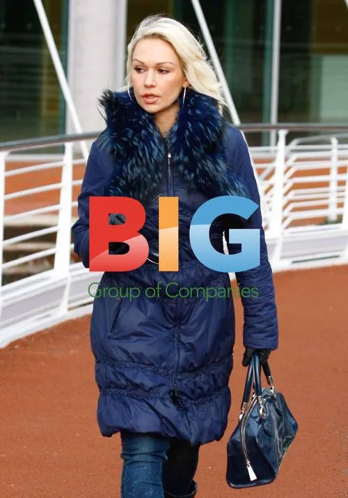 Kristina Rihanoff Leaving Hotel in Manchester
