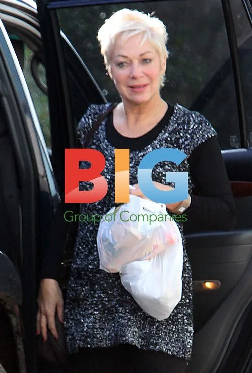 Denise Welch and Matt Evers Arrive for Dancing on Ice Training