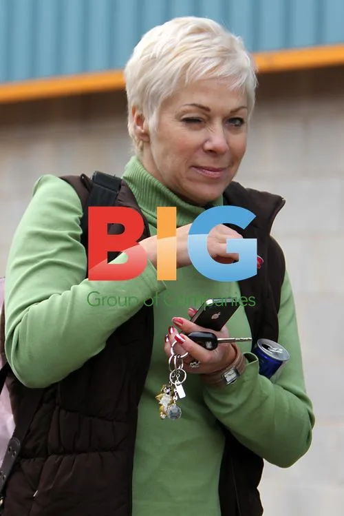 Denise Welch and Tim Healey at Dancing on Ice