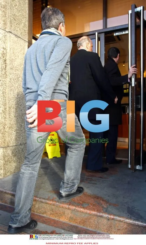Andy Gray and Richard Keys Arrive at TalkSport