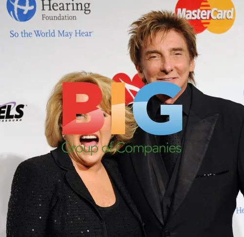 Barry Manilow and Lorna Luft at Streisand MusiCares Tribute