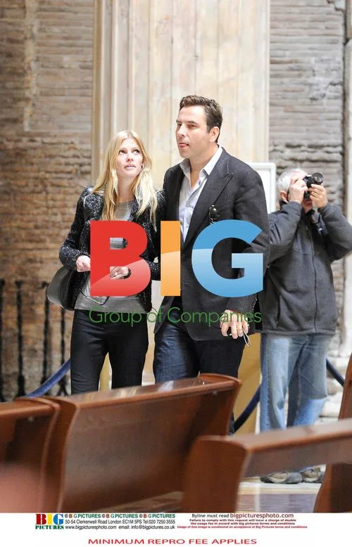 Lara Stone and David Walliams' Romantic Break in Rome
